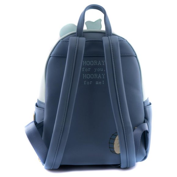 Loungefly Disney Winnie the Pooh 95th Anniversary Triple Pocket Mini Backpack